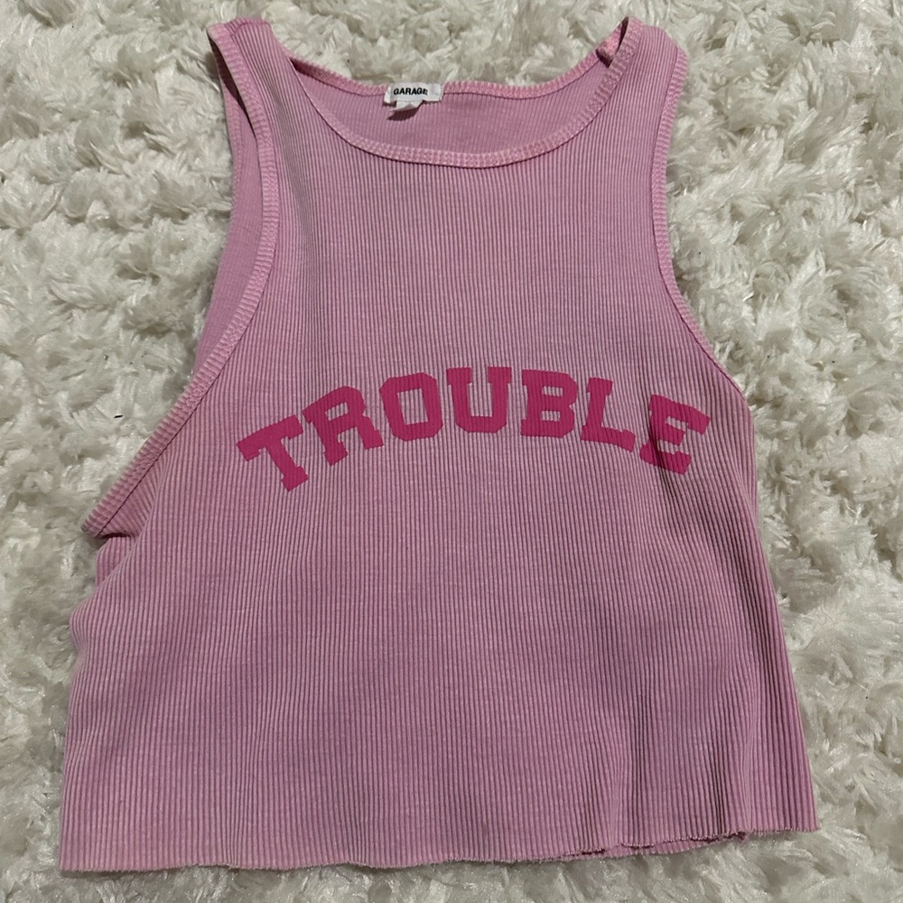 pink garage top